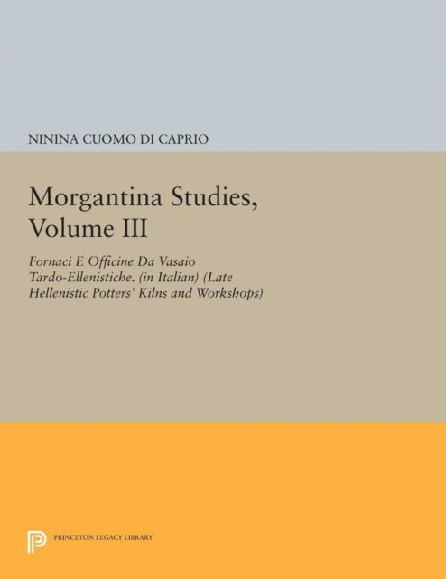 Book cover of: Morgantina Studies, Volume III. By: Ninina Cuomo di Caprio