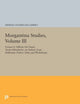 Book cover of: Morgantina Studies, Volume III. By: Ninina Cuomo di Caprio