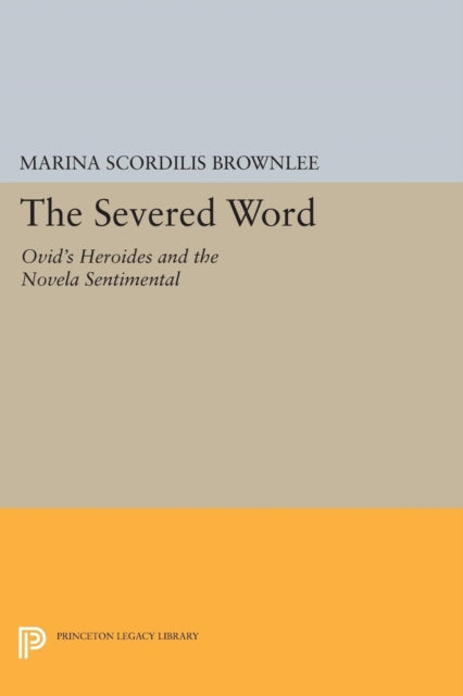 Book cover of: Severed Word. By: Marina Scordilis Brownlee