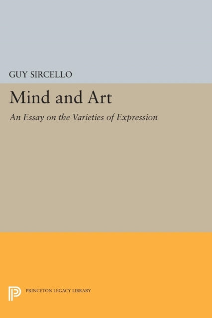 Book cover of: Mind and Art. By: Guy Sircello