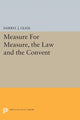 Book cover of: Measure For Measure, the Law and the Convent. By: Darryl J. Gless