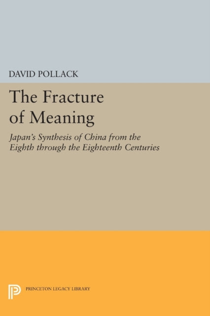Book cover of: Fracture of Meaning. By: David Pollack