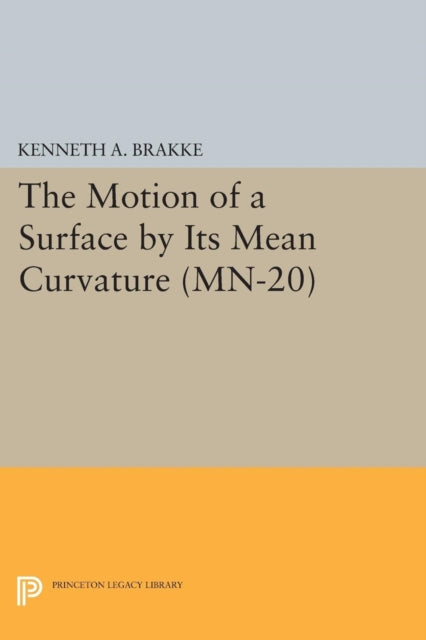 The Motion of a Surface by Its Mean Curvature