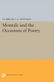 Book cover of: Montale and the Occasions of Poetry. By: Claire de C. L. Huffman