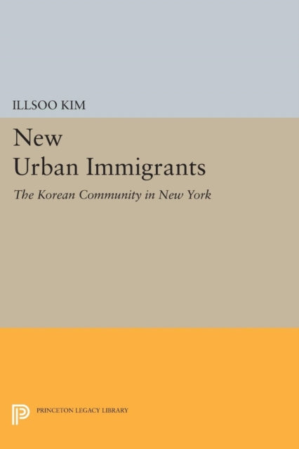 Book cover of: New Urban Immigrants. By: Illsoo Kim