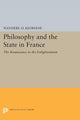 Book cover of: Philosophy and the State in France. By: Nannerl O. Keohane