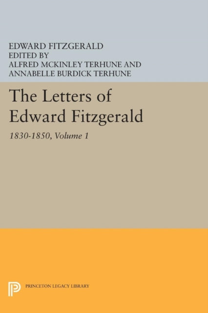 Book cover of: Letters of Edward Fitzgerald, Volume 1. By: Fitzgerald, Edward