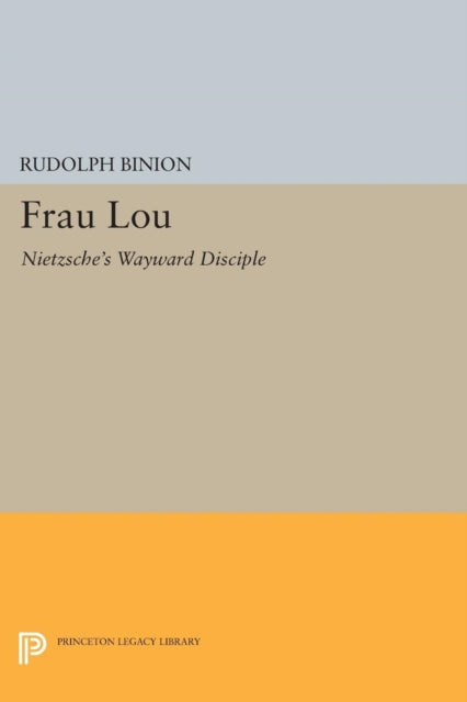 Book cover of: Frau Lou. By: Rudolph Binion