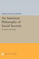 Book cover of: American Philosophy of Social Security. By: James Douglas Brown