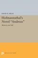 Book cover of: Hofmannsthal's Novel Andreas. By: David H. Miles