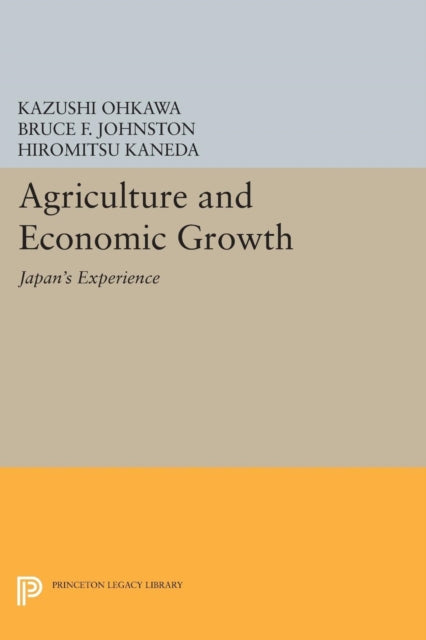 Book cover of: Agriculture and Economic Growth. By: Kazushi Ohkawa