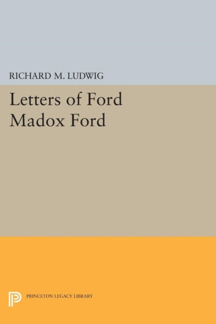 Book cover of: Letters of Ford Madox Ford. By: Richard Ludwig