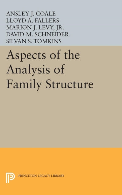 Book cover of: Aspects of the Analysis of Family Structure. By: Ansley Johnson Coale