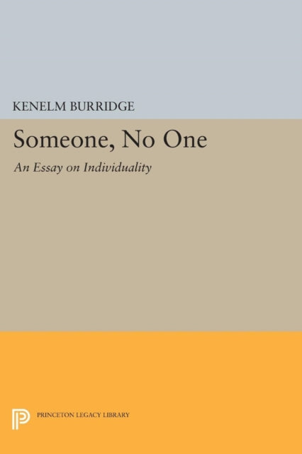 Book cover of: Someone, No One. By: Kenelm Burridge