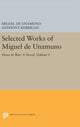 Book cover of: Selected Works of Miguel de Unamuno, Volume 1. By: Miguel de Unamuno