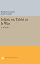 Book cover of: Iolani; or, Tahiti as It Was. By: Wilkie Collins