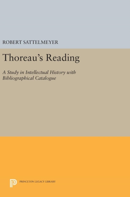 Book cover of: Thoreau's Reading. By: Robert Sattelmeyer