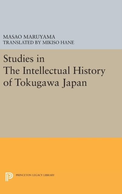 Book cover of: Studies in Intellectual History of Tokugawa Japan. By: Masao Maruyama