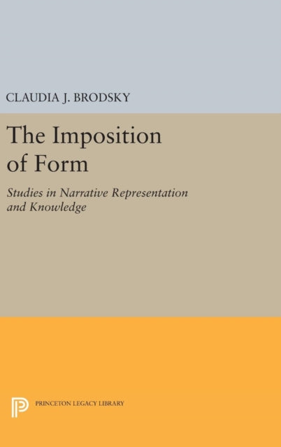 Book cover of: Imposition of Form. By: Claudia J. Brodsky