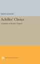 Book cover of: Achilles' Choice. By: David Lenson
