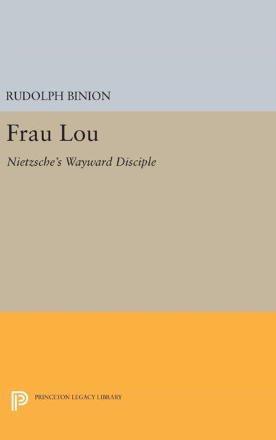 Book cover of: Frau Lou. By: Rudolph Binion
