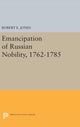 Book cover of: Emancipation of Russian Nobility, 1762-1785. By: Jones, Robert E.
