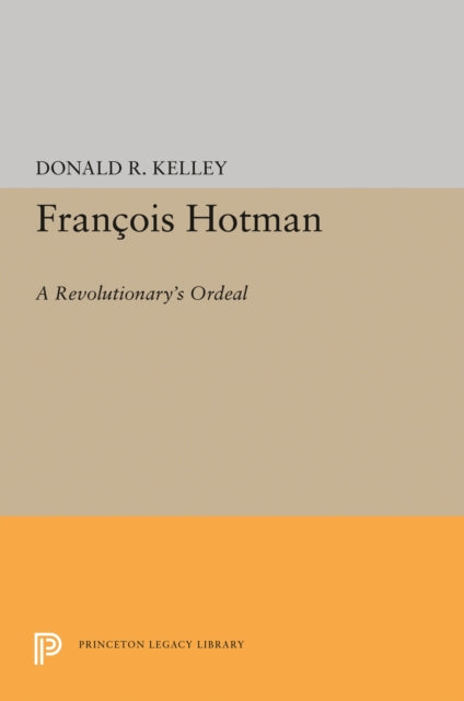 Book cover of: Francois Hotman. By: Donald R. Kelley