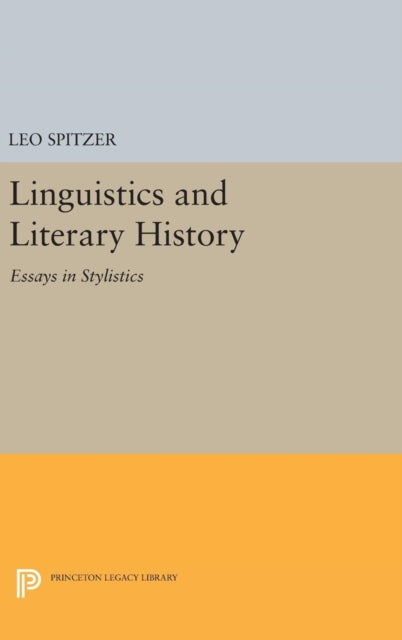 Book cover of: Linguistics and Literary History. By: Leo Spitzer
