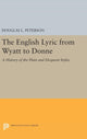 Book cover of: English Lyric from Wyatt to Donne. By: Douglas L. Peterson