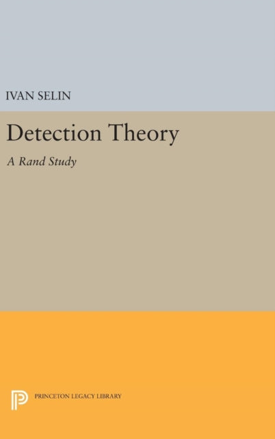 Book cover of: Detection Theory. By: Ivan Selin
