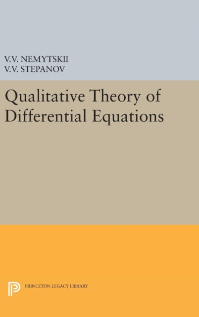 Book cover of: Qualitative Theory of Differential Equations. By: Viktor Vladimirovich Nemytskii
