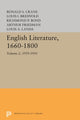 Book cover of: English Literature, Volume 2. By: Louis A. Landa