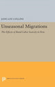 Book cover of: Unseasonal Migrations. By: Jane Lou Collins
