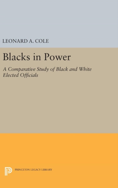 Book cover of: Blacks in Power. By: Leonard A. Cole