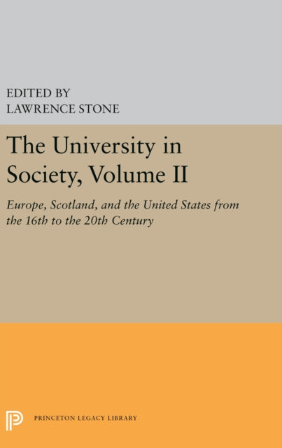 Book cover of: University in Society, Volume II