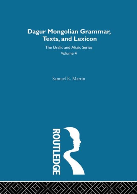 Book cover of: Dagur Mongolian. By: Samuel E Martin