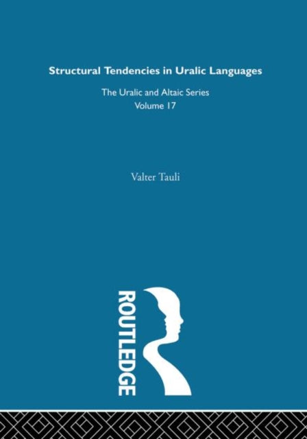 Book cover of: Structural Tendencies in Uralic Languages. By: Valter Tauli