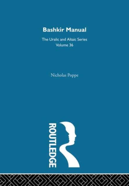 Book cover of: Bashkir Manual. By: Poppe, N. N.