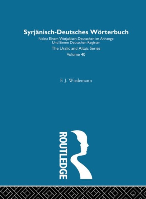 Book cover of: Syrjanisch-Deutches Worterbuch. By: Ferdinand Johann Wiedemann