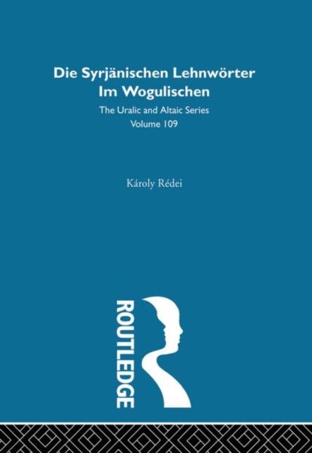 Book cover of: Zyrian Loanwords in Vogul. By: Karoly Redei