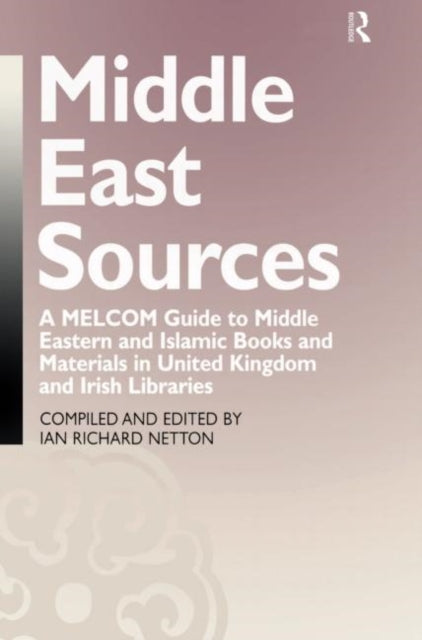 Book cover of: Middle East Sources