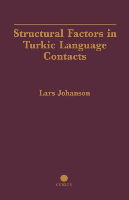 Structural Factors in Turkic Language Contacts