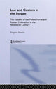 Book cover of: Law and Custom in the Steppe. By: Virginia Martin