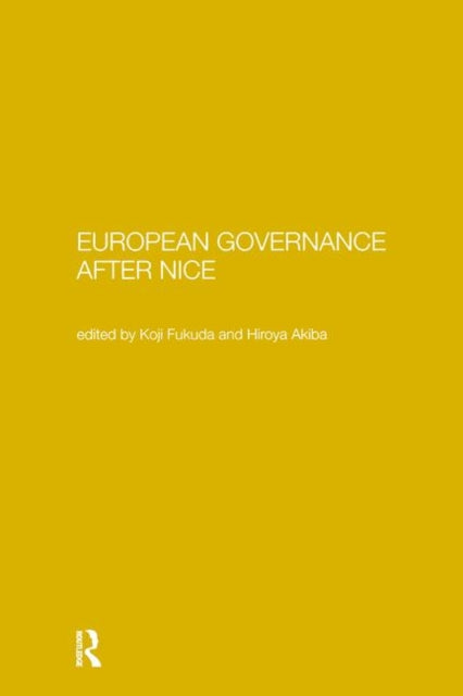Book cover of: European Governance After Nice