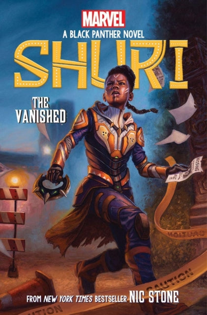 Book cover of: Vanished (Shuri: A Black Panther Novel #2). By: Nic Stone