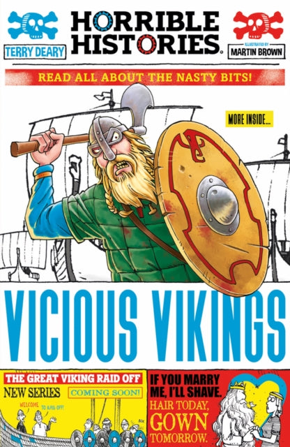 Vicious Vikings 9780702312618 Terry Deary