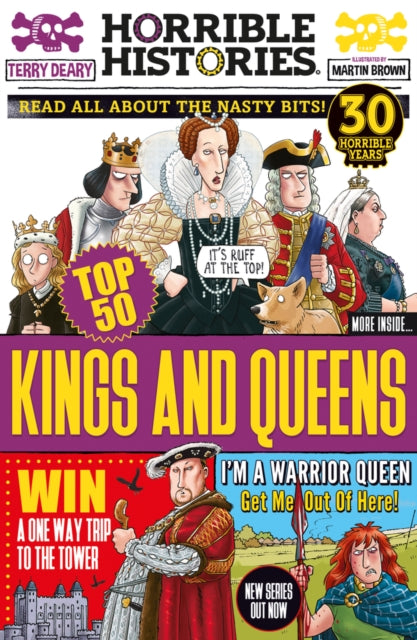Top 50 Kings and Queens 9780702325151 Terry Deary