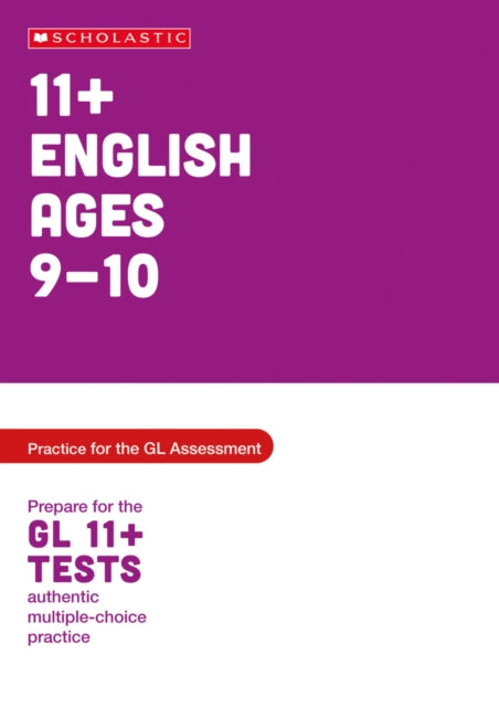 Book cover of: 11+ English Practice and Test for the GL Assessment Ages 09-10. By: Alison Milford
