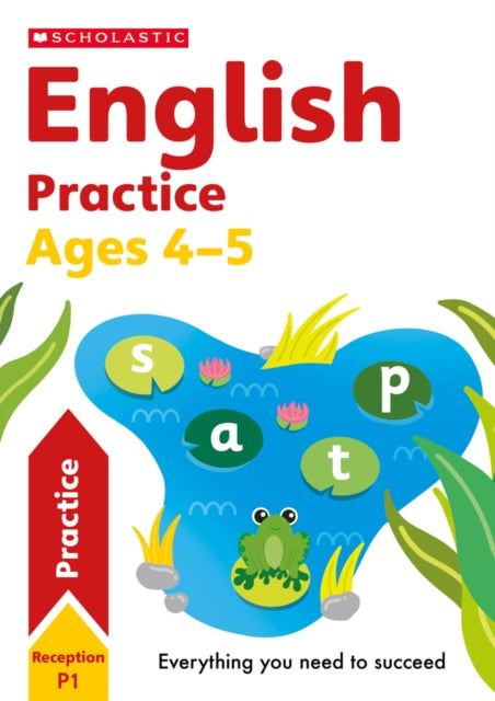 Book cover of: English Practice Book for Ages 4-5