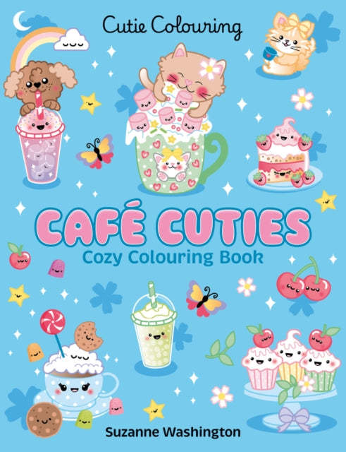 Book cover of: Cafe Cuties: Colouring Book